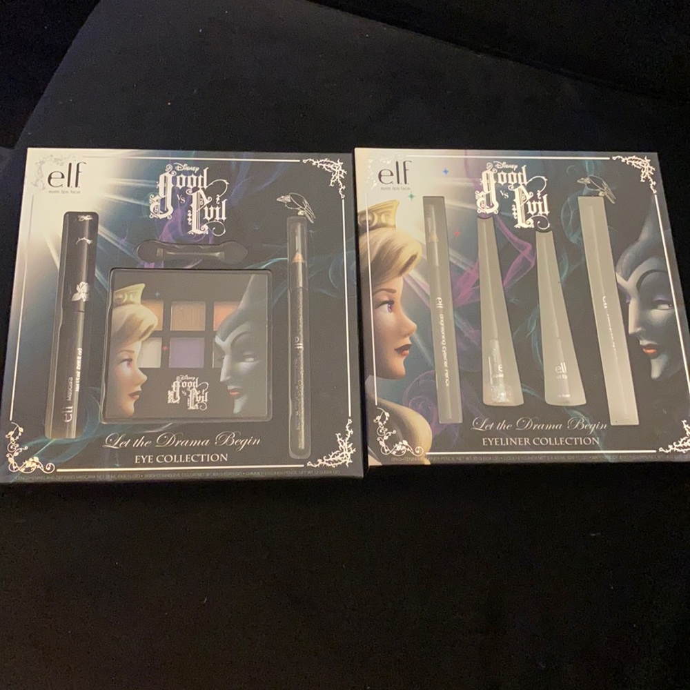 Disney Good vs Evil makeup eye collection